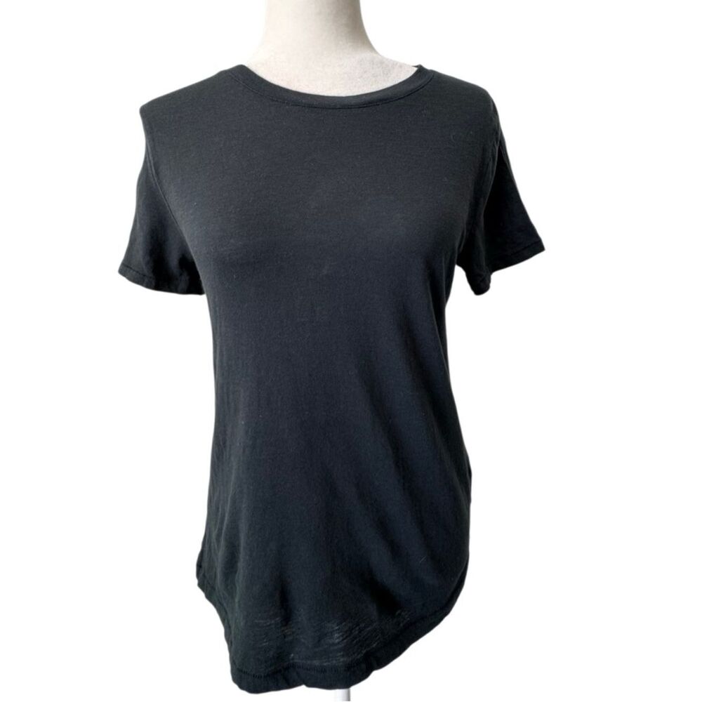 J. Crew Women’s Vintage 100% Cotton Black Tee Short Sleeve SZ S